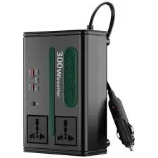 Green Lion GC-300 Car  Inverter - Black