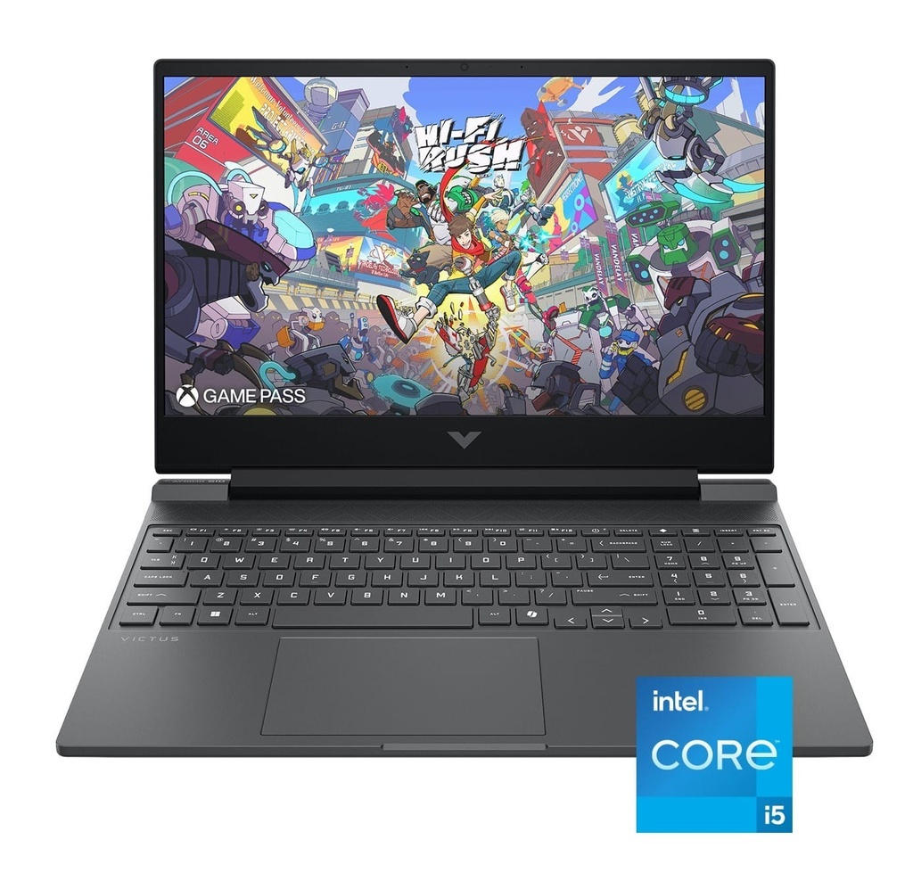 [15-fa2013dx] HP Victus 15.6 144Hz Full HD Gaming Laptop Intel Core i5  8GB Memory NVIDIA GeForce RTX 3050 512GB SSD Mica Silver Win 11 home