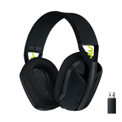 [G435 bk] Logitech G435 LIGHTSPEED Wireless Gaming Headset - Black
