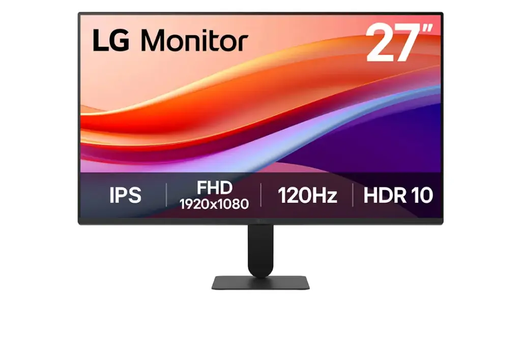 شاشة LG ألعاب 27" FHD بمعدل تحديث 120Hz IPS