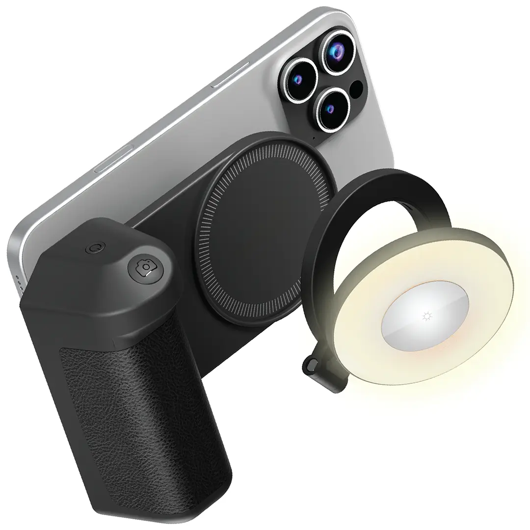 [PDPBH22BK] باور بانك Porodo SnapCharge Magsafe مع ريموت تصوير - أسود