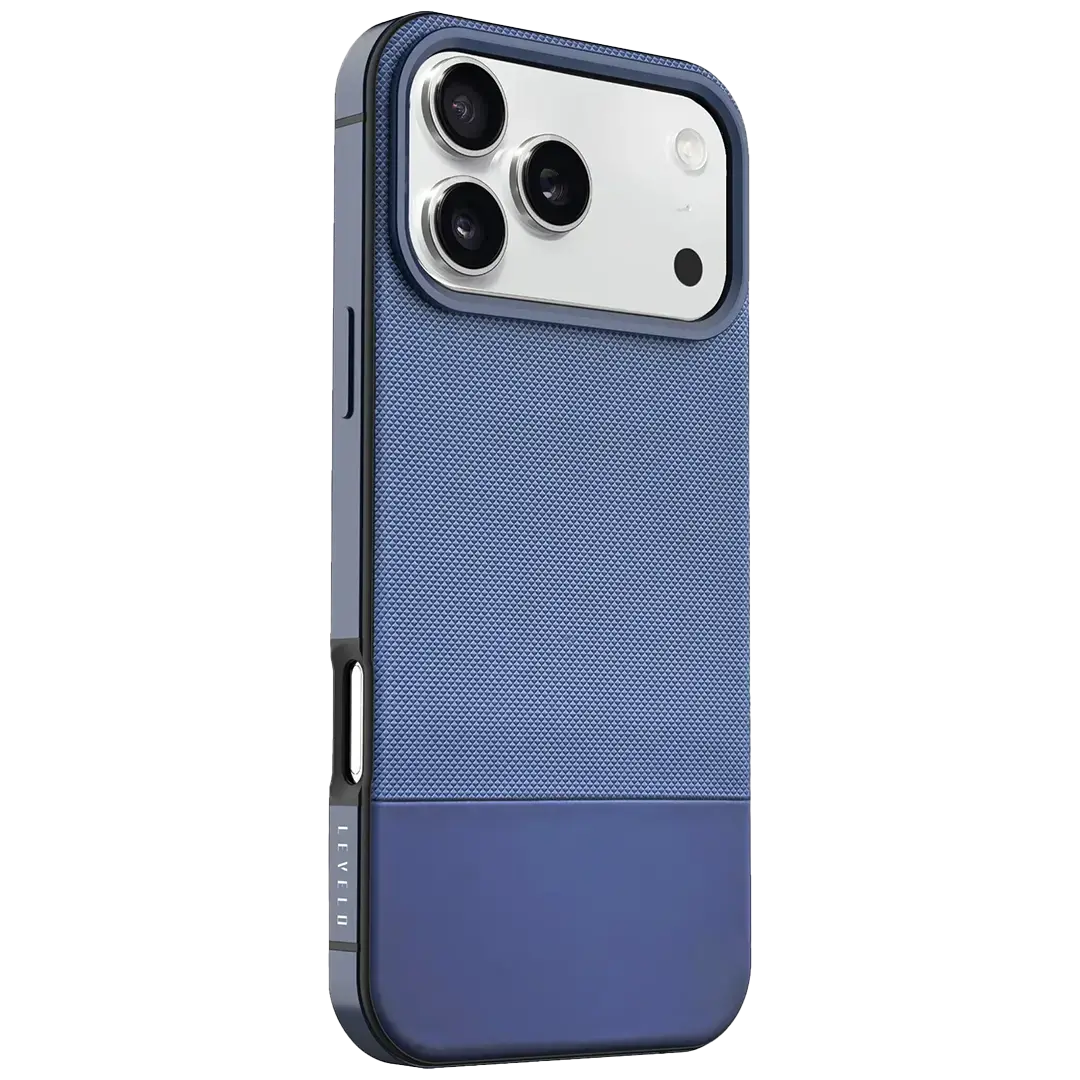 Levelo Cuir Case For iPhone 17 Pro Max - Phantom Blac