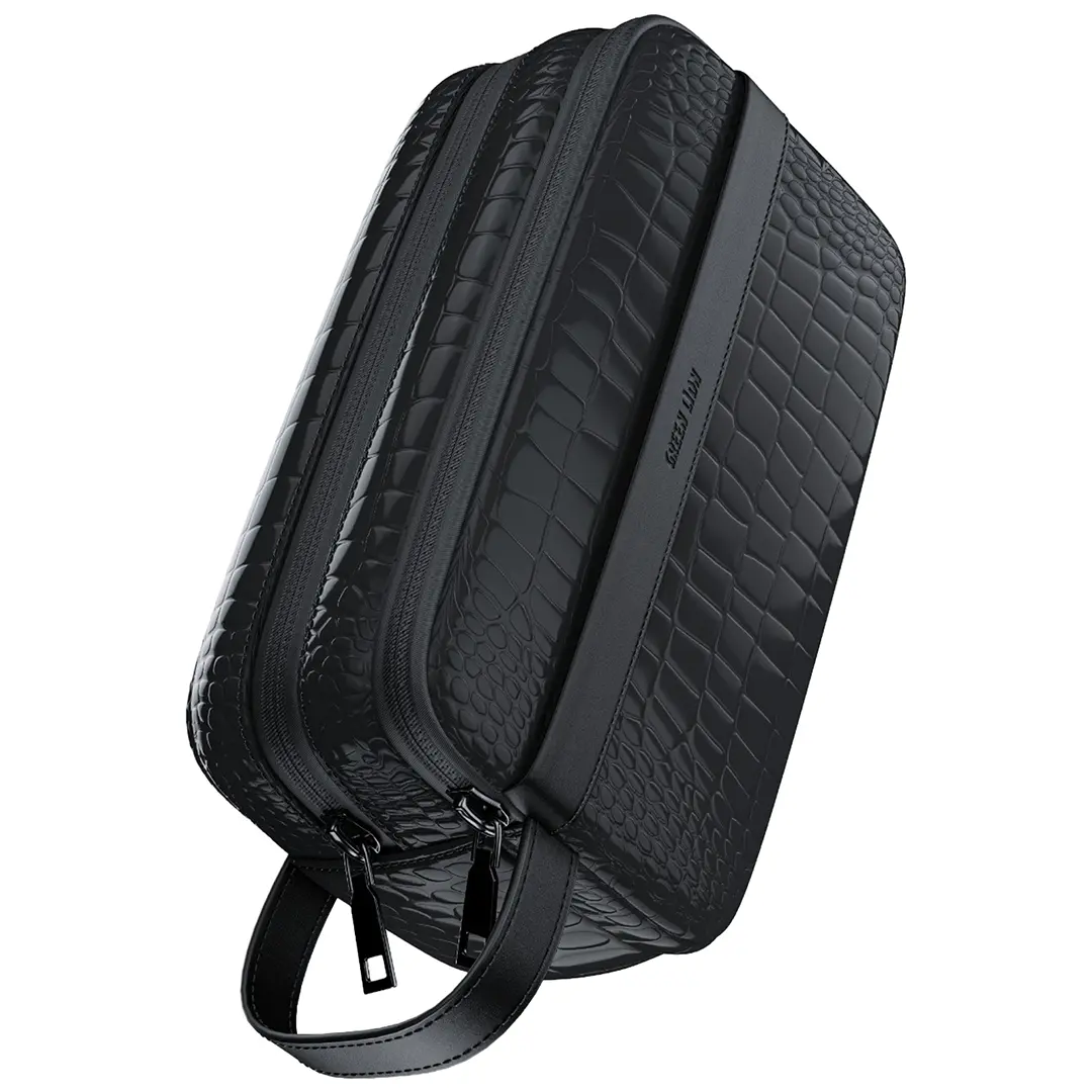Green Lion Tirana Travel Pouch - Black