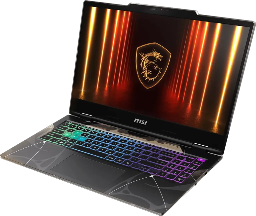 MSI Cyborg 15 B2RWFKG Gaming Laptop - Intel Core 7 240H, RTX 5060 8GB, 16GB RAM, 512GB SSD, 15.6" FHD 144Hz