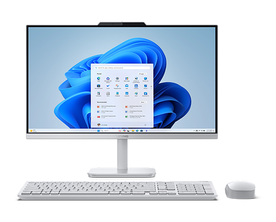 [A100] جهاز Lenovo A100 AIO معالج i3-N305 رام 8 جيجا 512 SSD شاشة 23.8" - رمادي