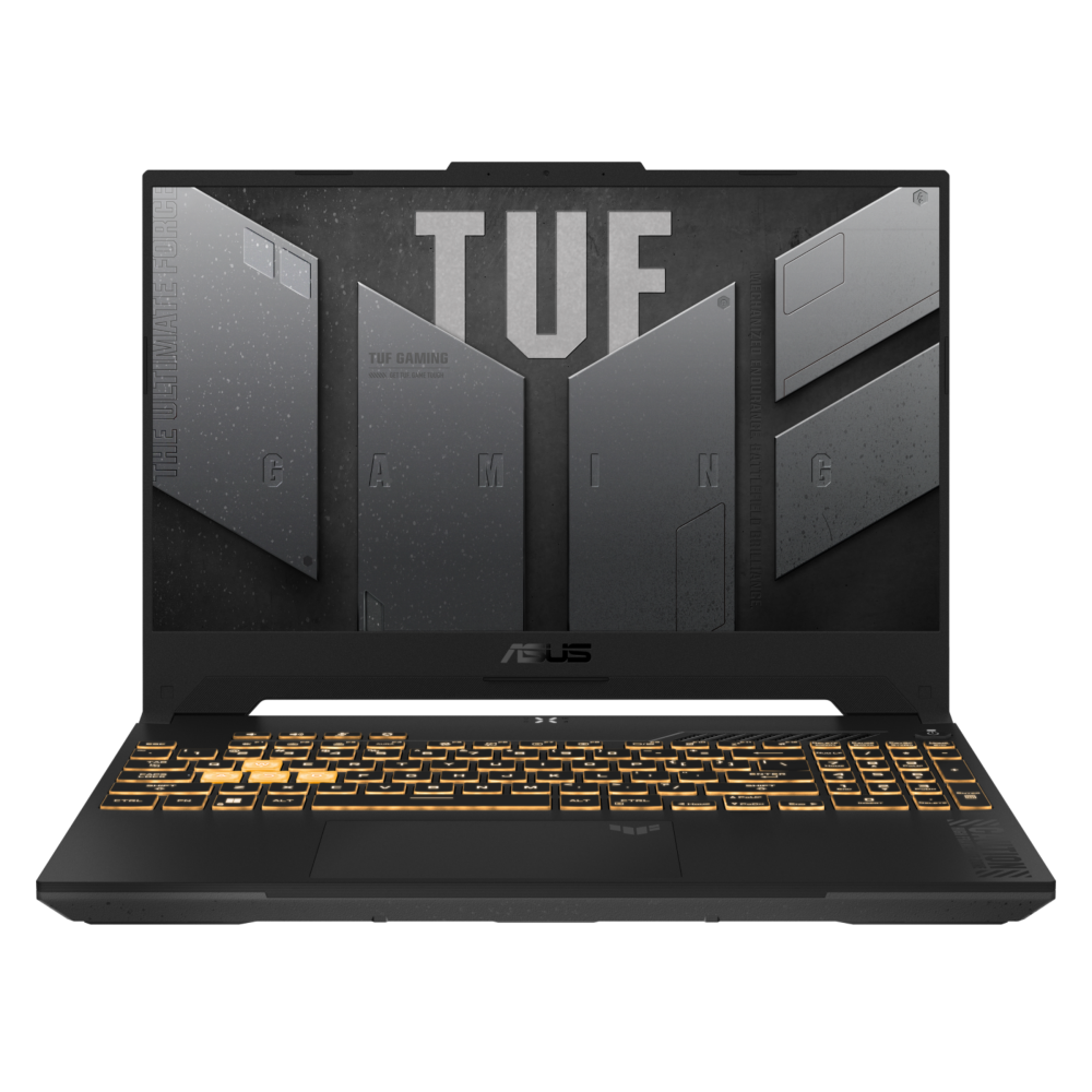 لابتوب ASUS TUF Gaming F15 (FX507VU) - معالج Intel Core i7-13620H، كرت شاشة RTX 4060 بذاكرة 8GB، رام 16GB، شاشة 15.6 بوصة FHD بمعدل تحديث 144Hz