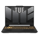 لابتوب ASUS TUF Gaming F15 (FX507VU) - معالج Intel Core i7-13620H، كرت شاشة RTX 4060 بذاكرة 8GB، رام 16GB، شاشة 15.6 بوصة FHD بمعدل تحديث 144Hz