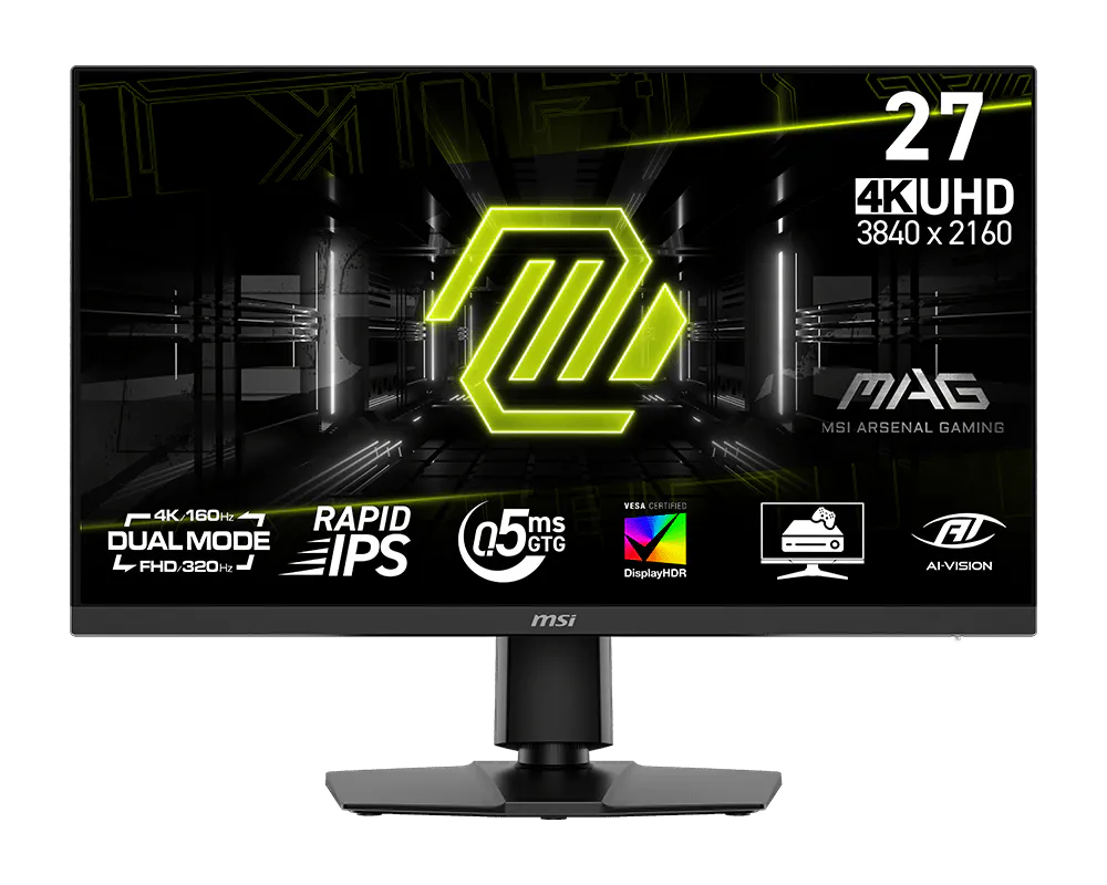 MSI MAG 272URDF E16 27" 4K UHD Rapid IPS 160Hz Gaming Monitor