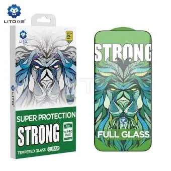 LITO D+ Max Clear Full Tempered Glass for iPhone 16/17 Pro/Pro Max