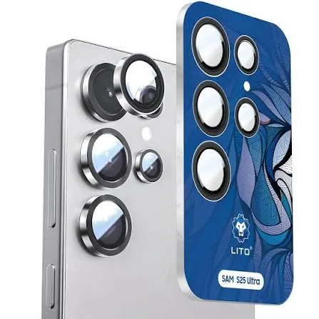 حلقة حماية عدسة كاميرا Lito تيتانيوم لسامسونج S26 Ultra