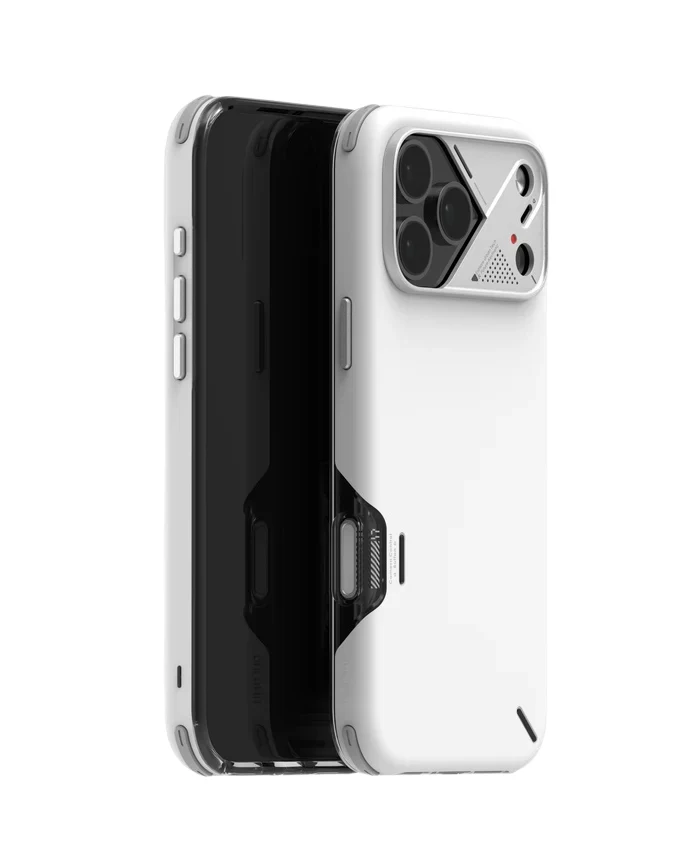 كفر Aulumu A17 Slim Shockproof لآيفون 17 برو ماكس 6.9" - أبيض