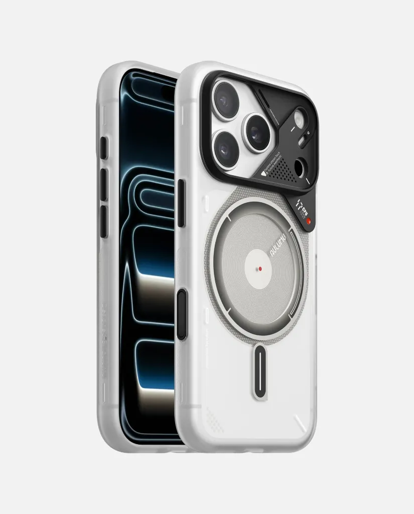 AULUMU A17 FROSTED MAGSAFE CASE IPHONE17 PRO MAX 6.9" - WHITE