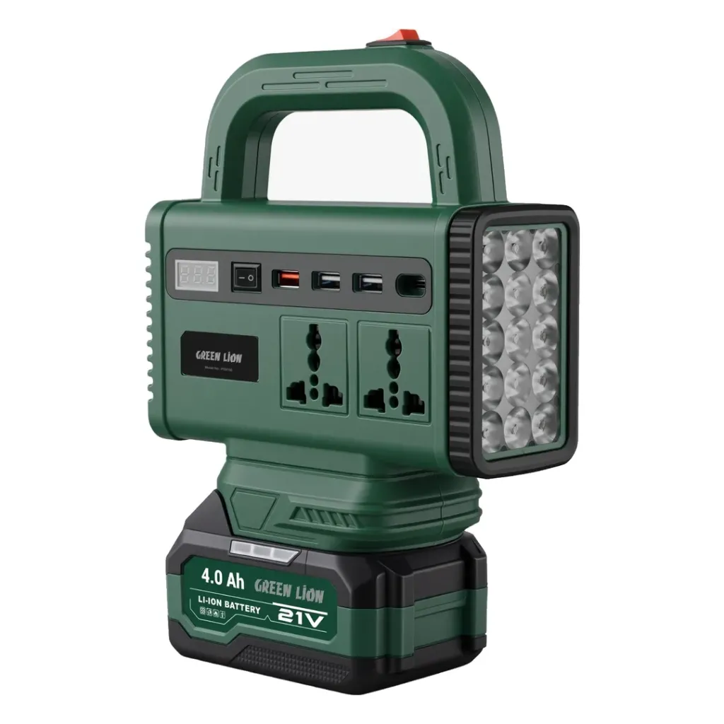 Green Lion Green Volt 4000mAh Power Station 120W - Green