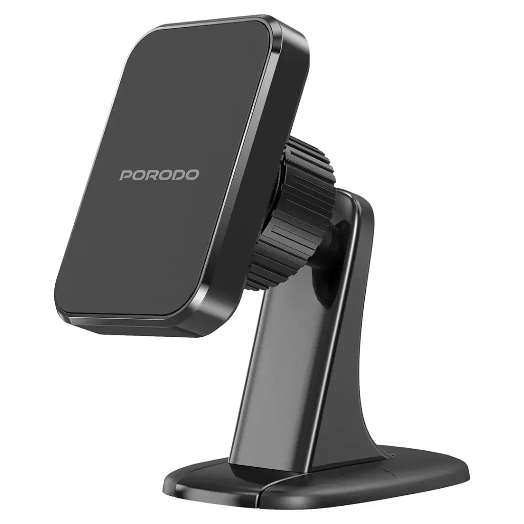 [PDHSM35BK] Porodo Dual Mount Magnetic Phone Holder - Black