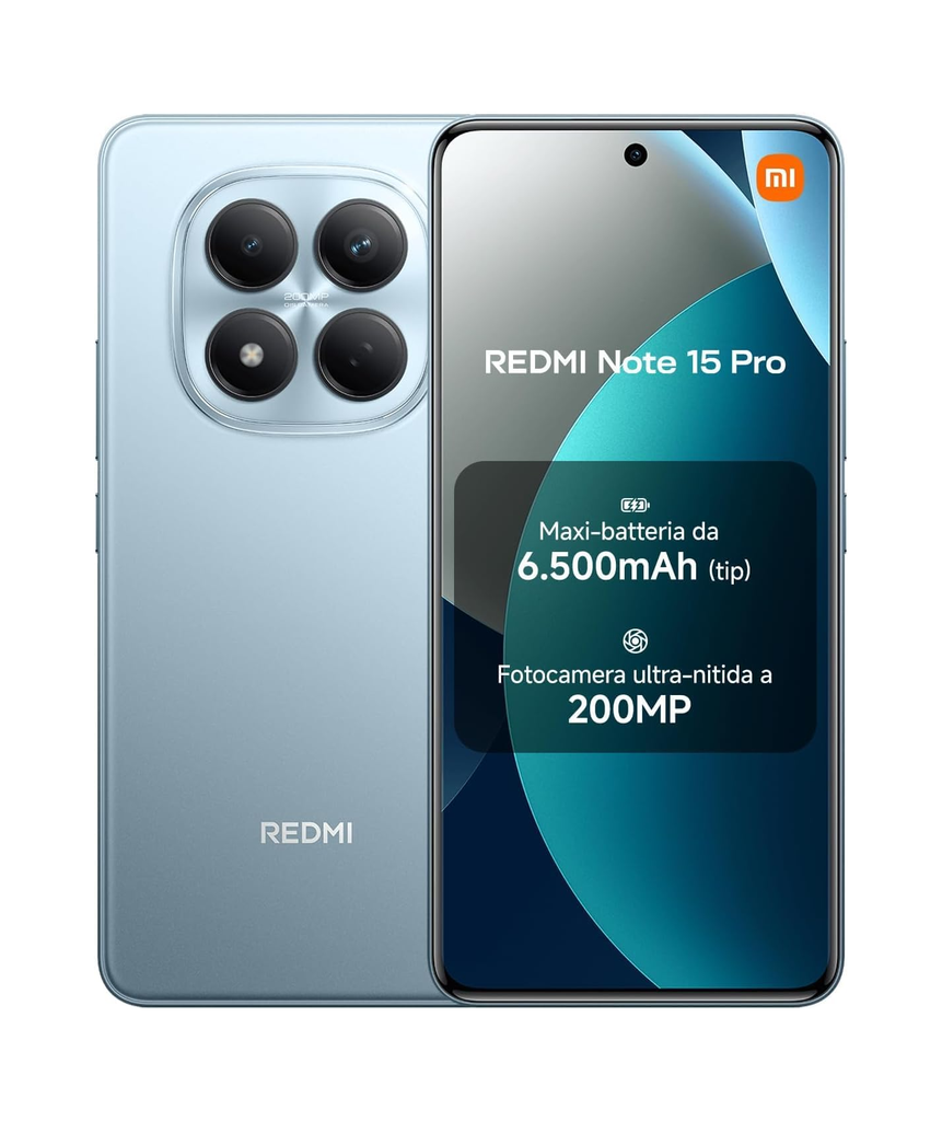 Redmi Note 15 Pro 256GB 8GB - Glacier Blue