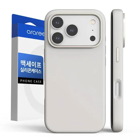 ARAREE TYPOSKIN M SILICONE MAGSAFE CASE IPHONE18/17 PRO MAX - WHITE