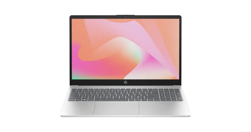 HP Laptop 15-FD2104TU AI |INTEL ULTRA 5-225U  Processor | 8GB DDR5 Ram | 512GB SSD | Intel Iris Xe Graphics | 15.6" FHD IPS Display | Dos Backlite  | Silver Color