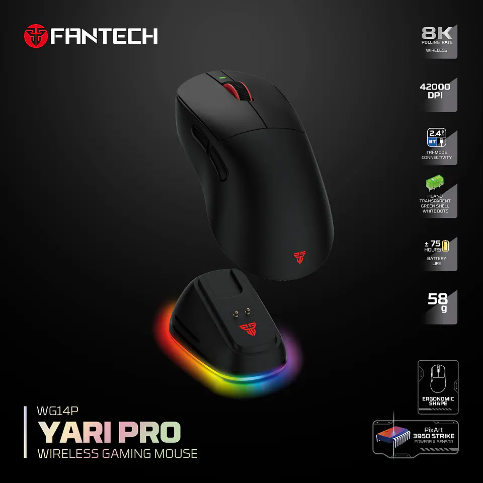 [WG14P] FANTECH YARI PRO MOUSE