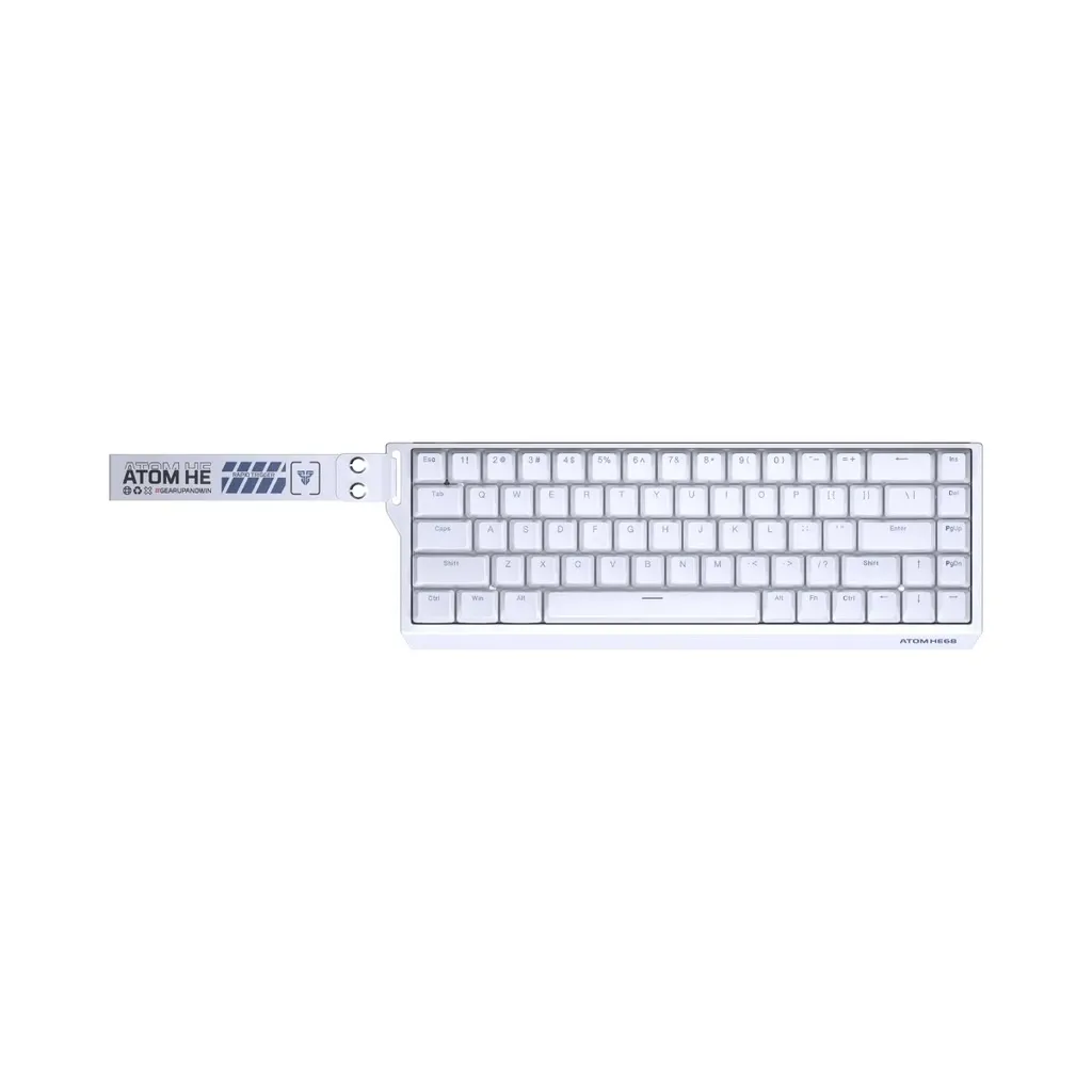Fantech ATOM HE68 MK811 Wired Magnetic Keyboard White