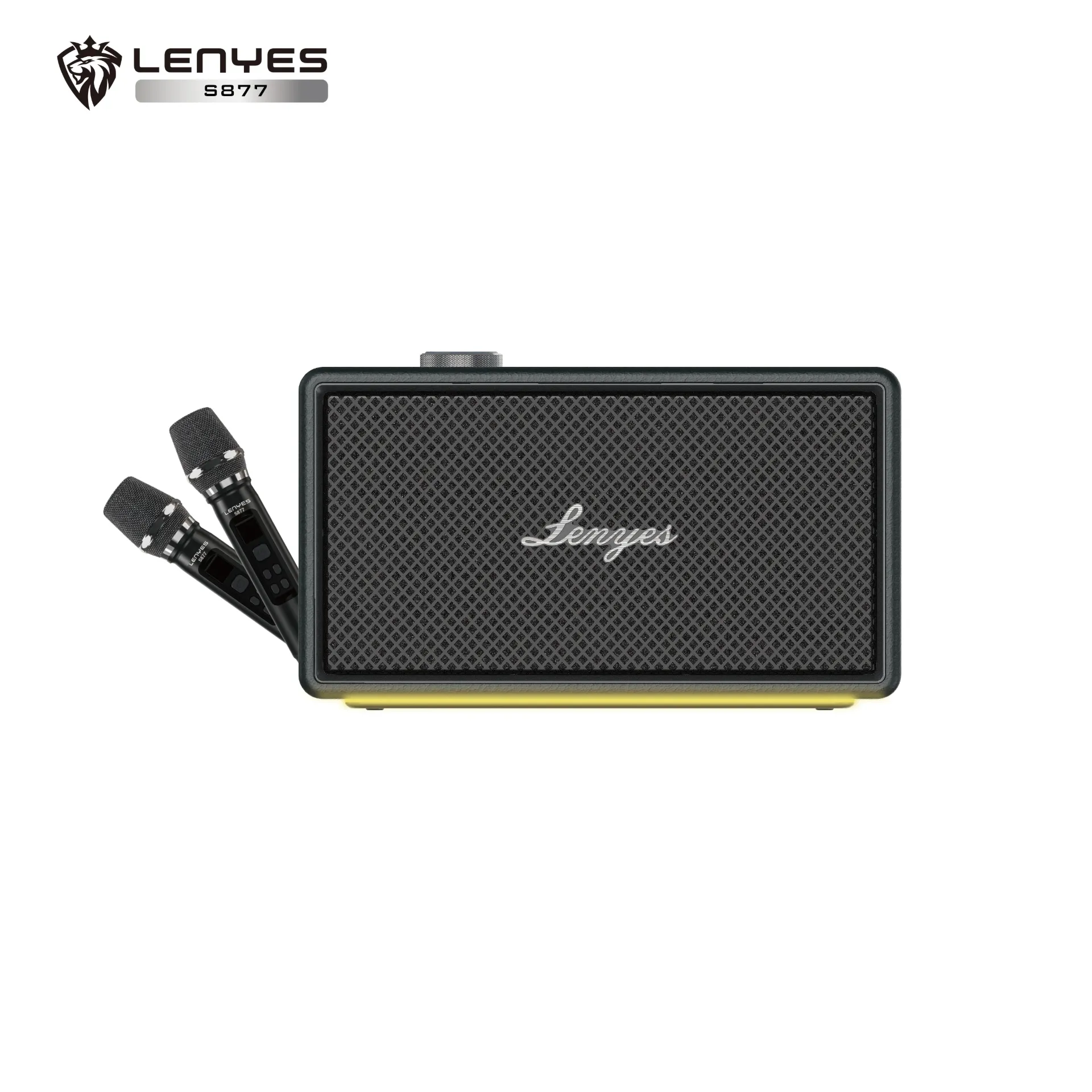 Lenyes S877 Karaoke Party Speaker Black