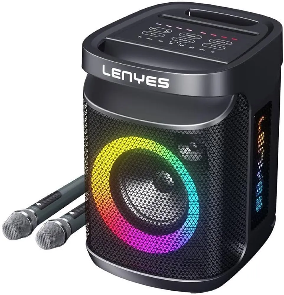 Lenyes S881 120W KTV Party Speaker Black
