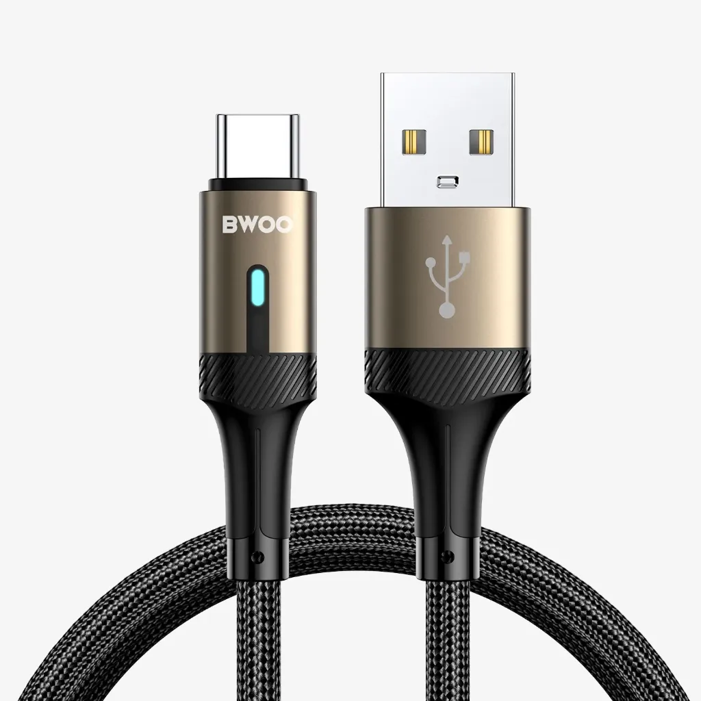 [BO-X330C] BWOO 3A Fast Charging USB-A to USB-C Cable