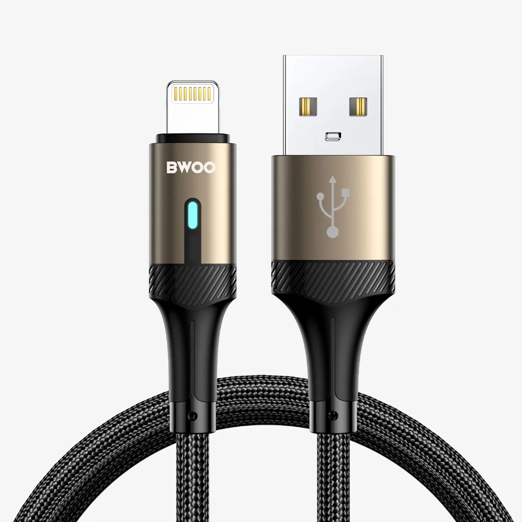 [BO-X330L] BWOO USB A to Lightning Cable MFi Fast Charge
