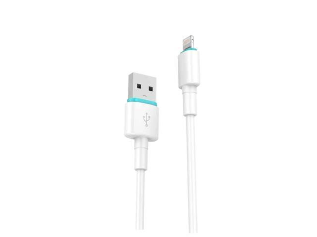 [BO-X175L] BWOO - USB to Lightning Cable, 1 Meter Length, 3.0A Output, White