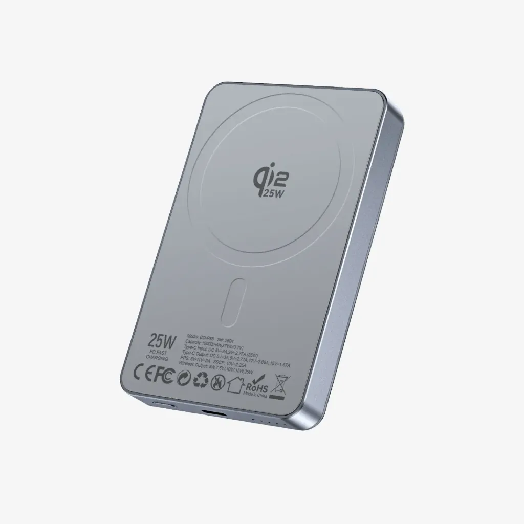 [BO-P85] BWOO Qi2.2 25W 10000mAh Magnetic Power Bank