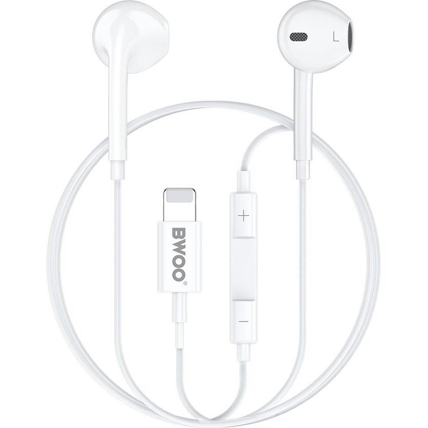 [BO-HF179] BWOO Lightning Wired Earphone