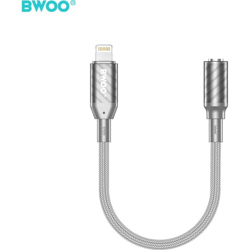 [BO-BZ66] BWOO Lightning to 3.5mm Adapter Certified Aux Jack