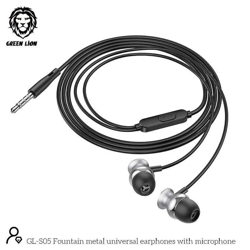 [GNMLSTEEARPBK] Green Lion Melo Stereo Earphone - Black