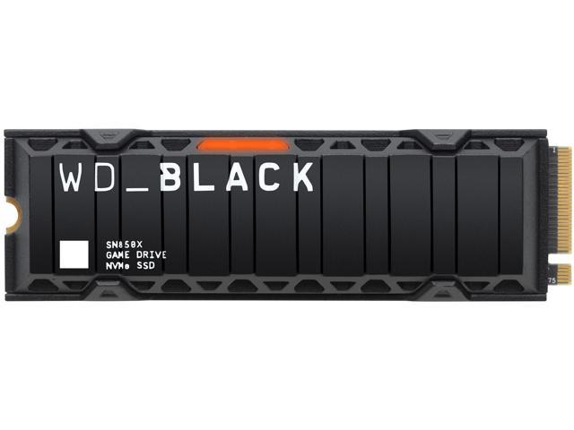 [WDS100T2XHE] قرص SSD من WD Black SN850 NVMe سعة 1 تيرا مع مبرد