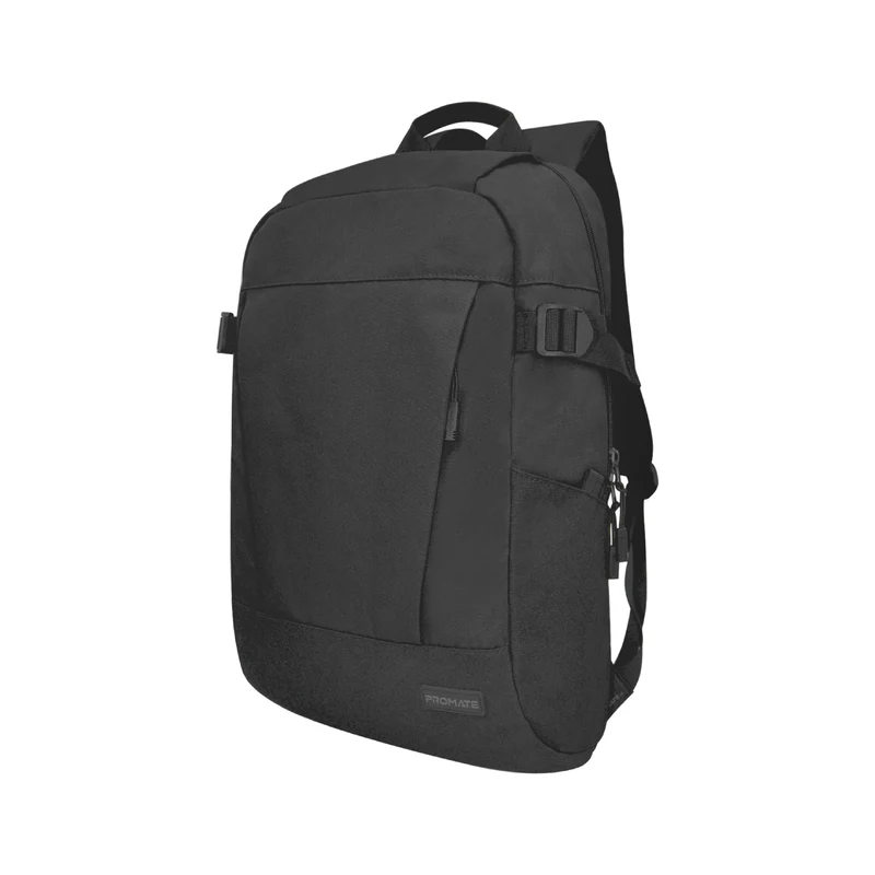 Promate Birger ComfortStyle Laptop Backpack - Black