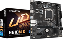 لوحة أم GIGABYTE H610M K مقاس Micro-ATX - Intel LGA1700، شريحة H610، PCIe 4.0، DDR5