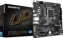 لوحة أم جيجابايت B760M H DDR4 مايكرو ATX - إنتل LGA1700، شيبست B760، PCIe 4.0، منفذي M.2