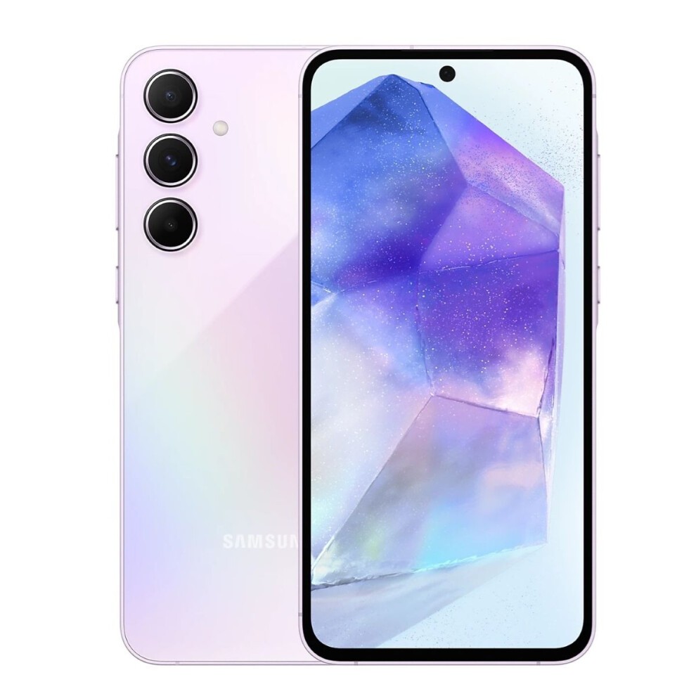 [SM-A556ELVWMEA] سامسونج جالاكسي A55 256GB R8 - أرجواني