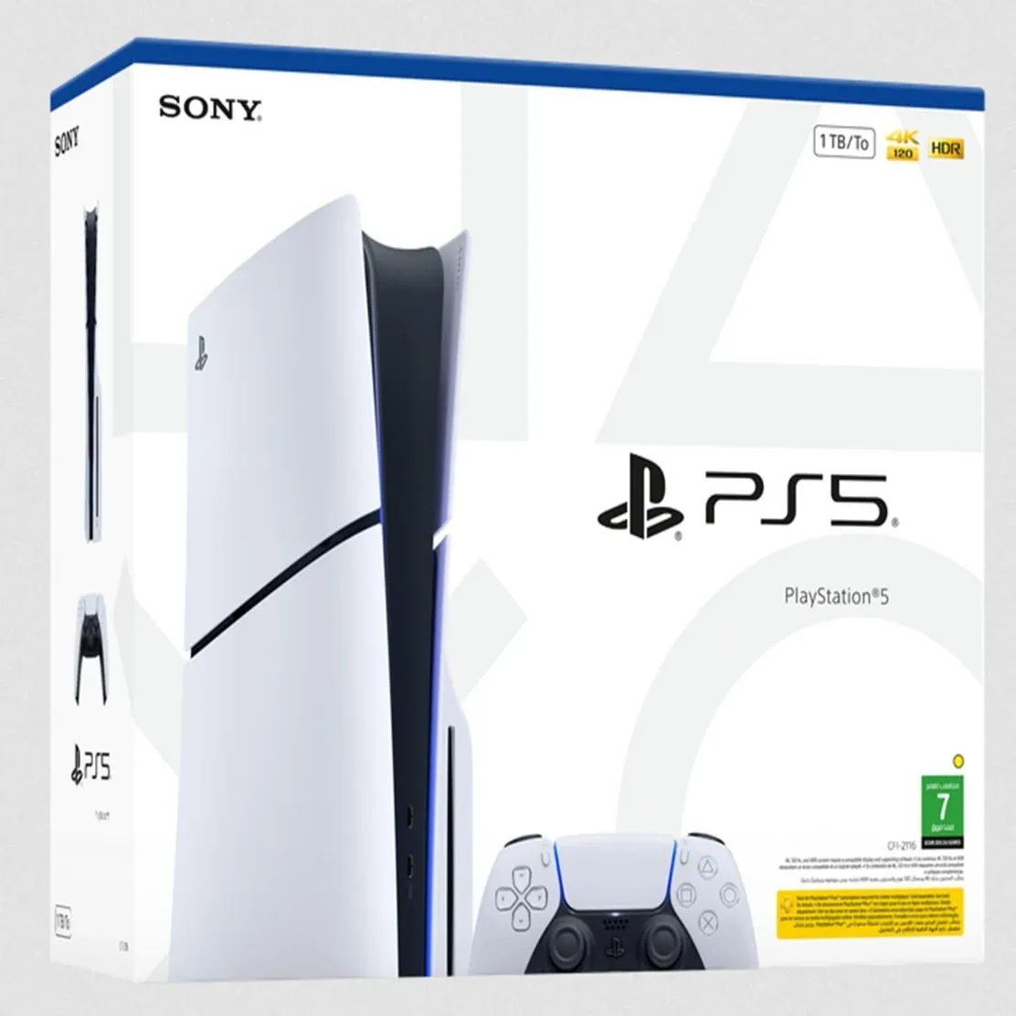 PlayStation 5 Slim Console - Disc Edition, 1TB