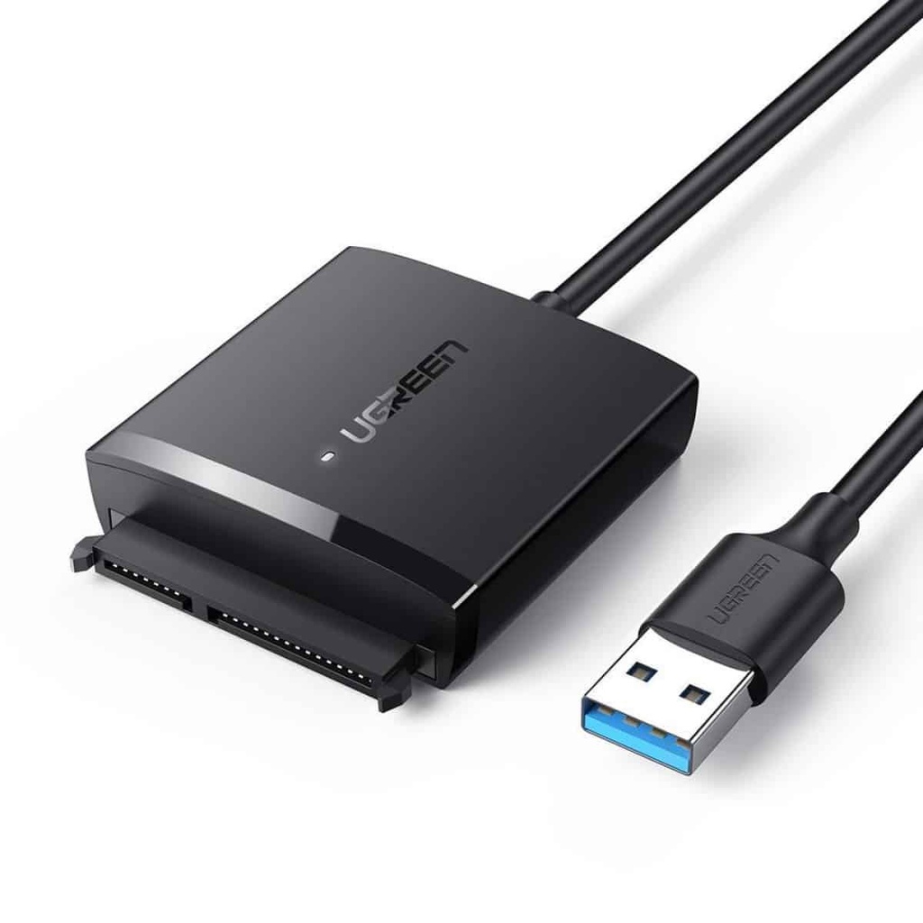 [60561] UGREEN 60561 USB 3.0 to SATA Converter with DC5.5mm Power Supply
