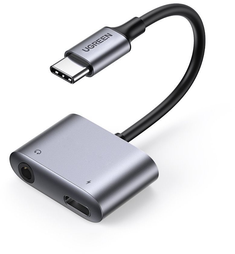 [60164] محول Ugreen USB-C إلى 3.5 مم بدعم PD