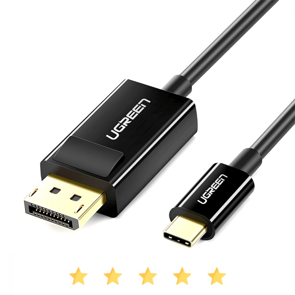 UGREEN 50994 USB Type C to DP Cable 1.5m Black