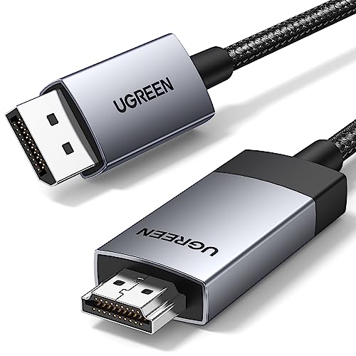 [15774] كابل Ugreen DisplayPort إلى HDMI 4K طول 2م