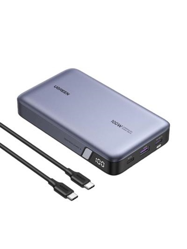 [25188] باور بانك Ugreen سعة 20000mAh بشحن سريع ثنائي الاتجاه