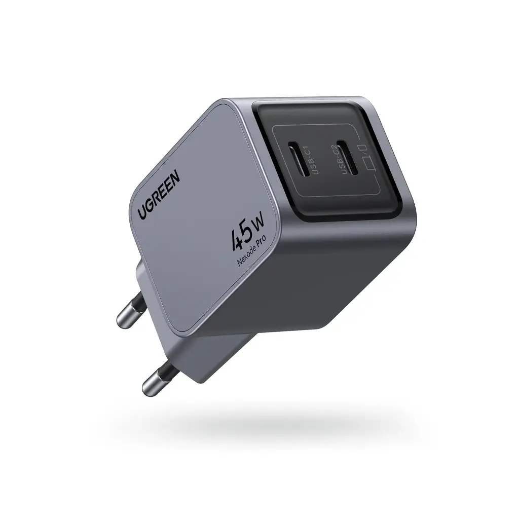 [35008] UGREEN 35008 Nexode Pro 45W Dual USB-C GaN Fast Charger EU
