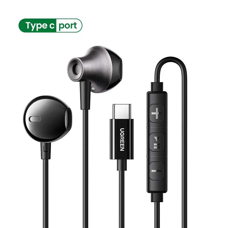 سماعة يوجرين سلكية مع منفذ USB-C