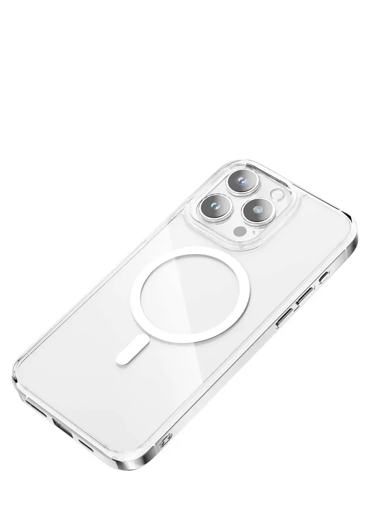 Green Lion Magsafe Crystal Clear Case for iPhone 15 Pro Max - Clear