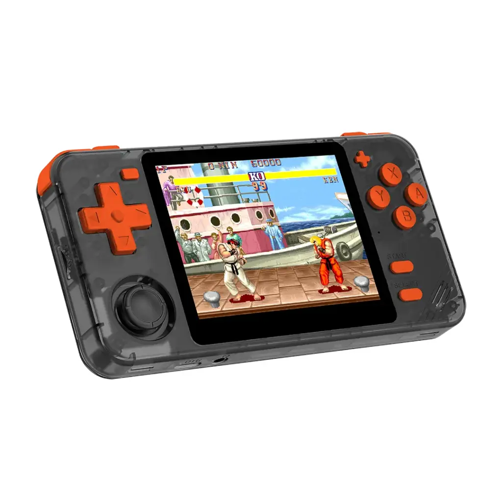 Porodo Gaming 3.5" IPS Arkos 2.4G/5G 256GB with Dual Card Slots 2800mAh Retro Transpar