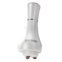 Porodo Lifestyle Natural Bian Stone Handheld Abdominal Massager with Red Hot Compress