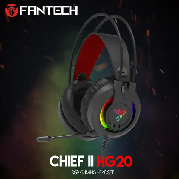 Fantech HG20 Gaming Headset - Black
